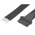 Molex Wire to Board Cable 5 Way Female Picolock to 5 Way Unterminated, 600 mm, 250V, Polyamide Jacket 219657-2054