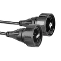 Bulgin IC Socket USB Cable Male USB Type A to Male USB B 5 m Black PX0841/AB/5M00