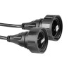 Bulgin IC Socket USB Cable Male USB Type A to Male USB B 5 m Black PX0841/AB/5M00