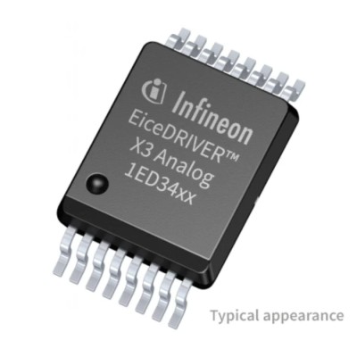 Infineon MOSFET Gate Driver, 9 A Output Current, 16-Pin DSO-16 Package, 6.5V Supply Voltage 1ED3491MU12MXUMA1
