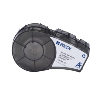 Brady Black on White Black Label Printer Label 50.8 mm Width 19.05 mm Label Length M21-137-499