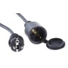Kopp 25 m 1 Socket Type F German Schuko Extension Lead 250V IP20 1404.2504.0