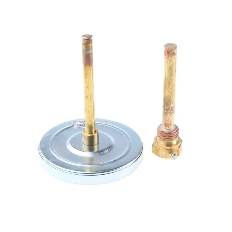 Jumo Professional Bi-Metallic Temperature Gauge Dial Thermometer 120 °C 100mm Dial 608001/0110-818-913-12-104-46-46-100/000