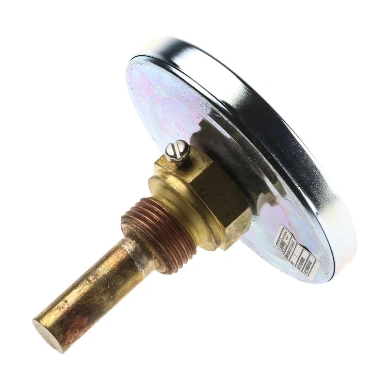 Jumo Bimetallic Dial Thermometer 120 °C Galvanised Steel Case 80mm 608001/0180-818-913-12-104-46-46-50/000