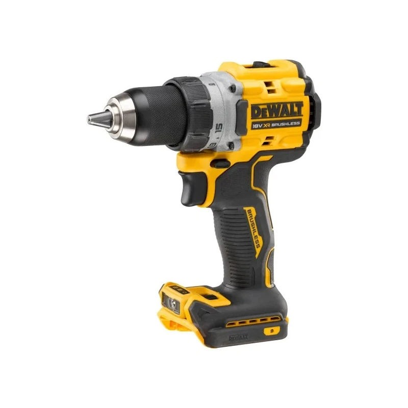 DeWALT XR Brushless Compact Cordless Drill Driver 18 V 850 W 13 mm Chuck 90 Nm Torque 2000 rpm DCD800NT-XJ