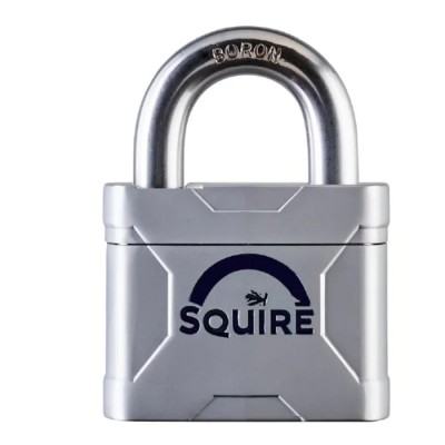 Squire Key Die Cast Steel Weatherproof Padlock 9.5 mm Shackle MERCURY 50