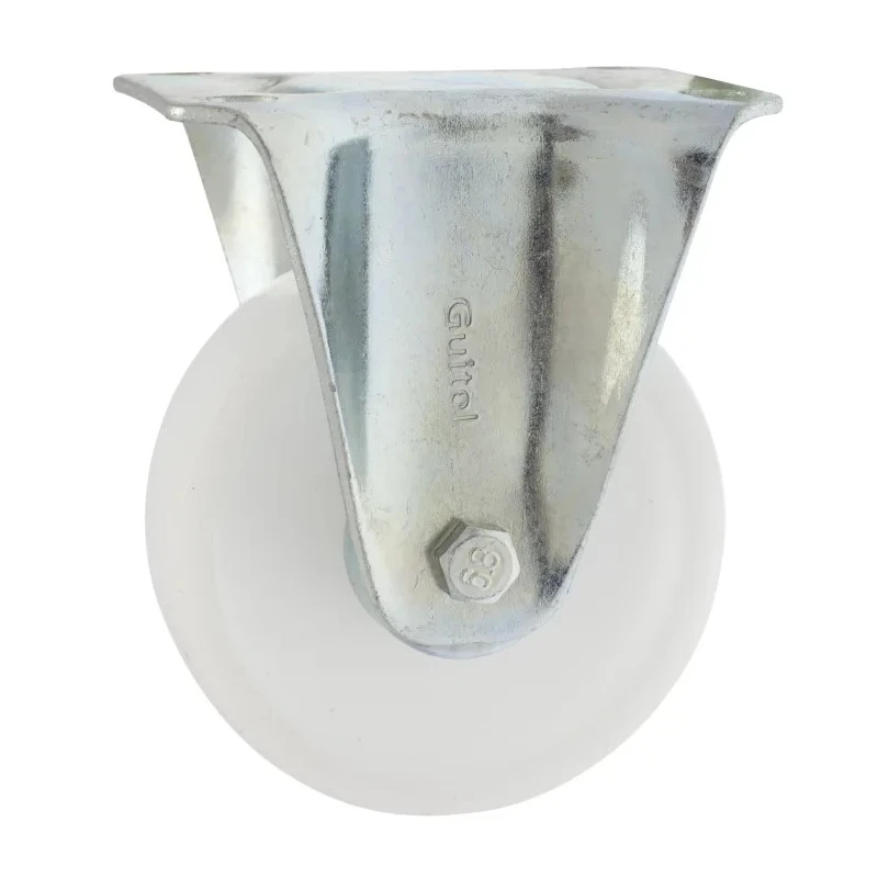 Guitel Hervieu Fixed Castor, 250 kg Load Capacity, 125 mm Polypropylene Wheel, Pressed Steel Frame, Model 373955