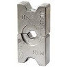 MECATRACTION Crimp Die, Coaxial Type Crimping Die for Cable Lug, Model H1-25-70F