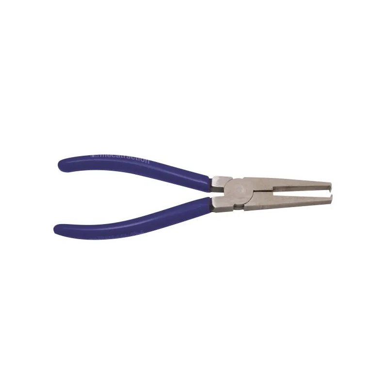 MECATRACTION 1-Piece Steel Circlip Plier, Straight Jaw, 170mm Overall MO66200