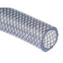 RS PRO Multi-Purpose Reinforced PVC Hose Pipe, 10 bar Pressure, 15 m Length, Clear, Polyvinyl Chloride Material 243-0166