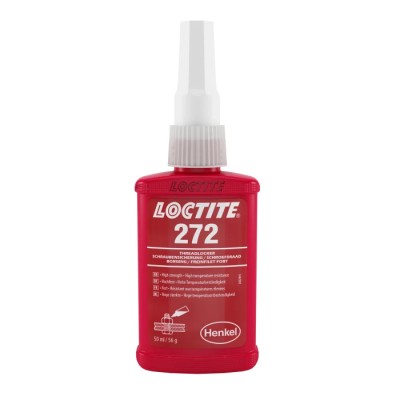 Loctite Red Orange High Strength Threadlocking Adhesive Liquid 50 ml LOCTITE 272 BO 50ML EGFD
