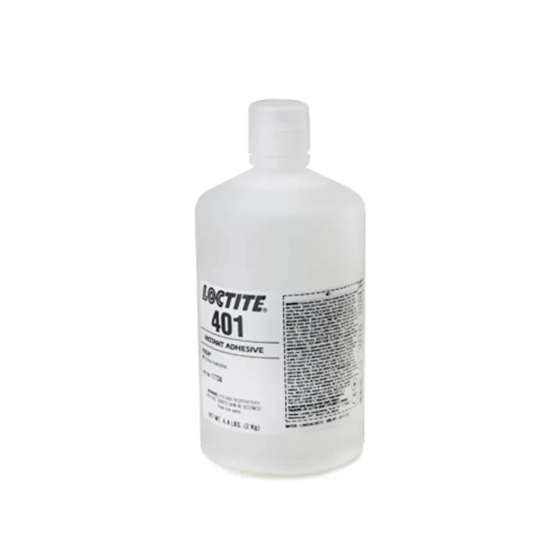 Loctite Instant Adhesive Cyanoacrylate 2 kg Transparent Bottle LOCTITE 401 2KG ENDEFR