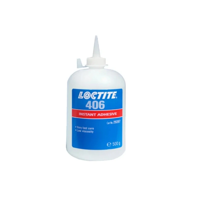 Loctite Cyanoacrylate Instant Adhesive Transparent Liquid 500 g LOCTITE 406 BO500G EGFD
