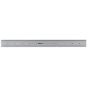 Mitutoyo 300 mm Steel Ruler Imperial and Metric with Satin Chrome Finish 182-125