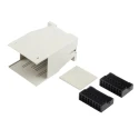 RS PRO Polycarbonate DIN Rail Enclosure Type, 110 mm Height x 75 mm Length x 55 mm Width, Top Hat DIN Rail, IP20 243-3654