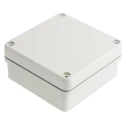 RS PRO Grey Grey Lid Die Cast Aluminium Enclosure IP66, 60 mm x 127 mm x 125 mm IP66