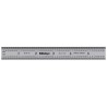 Mitutoyo 150 mm Steel Ruler Imperial/Metric Satin Chrome Finish 182-105