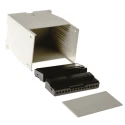 RS PRO Polycarbonate Modular DIN Rail Enclosure 110 mm Height 75 mm Length 99.7 mm Width Grey 243-3660