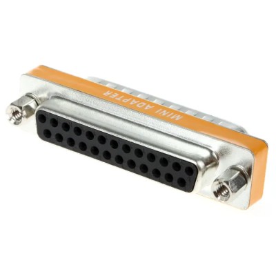 RS PRO 25-Way D-Sub Adapter Plug-in Straight Female to Male Connector 243-0403