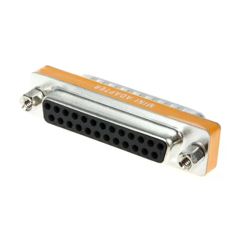 RS PRO 25-Way D-Sub Adapter Plug-in Straight Female to Male Connector 243-0403