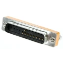 RS PRO 25-Way D-Sub Adapter Plug-in Straight Female to Male Connector 243-0403