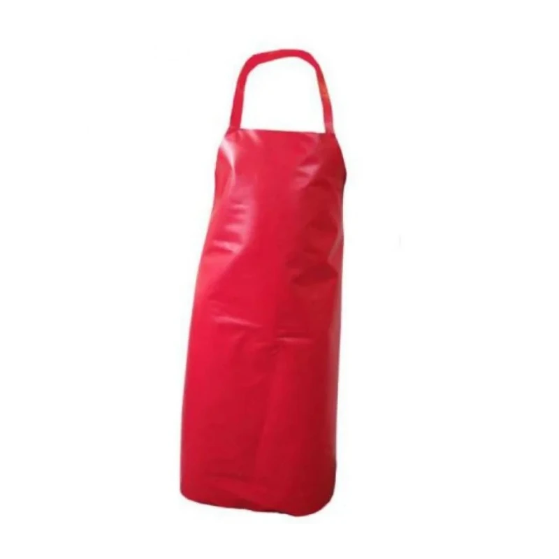 NEUTRAL White Reusable Polyvinyl Chloride Apron 48 in A0285