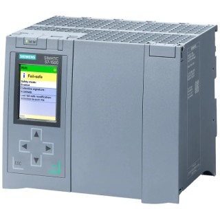 Siemens SIMATIC Series PLC CPU, 20 Inputs, 20 Outputs, 9MB Program Capacity, Profibus and Profinet Communication S7-1500TF