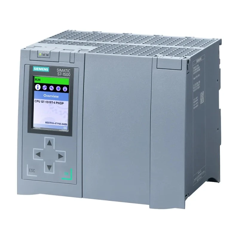 Siemens SIMATIC S7-1500T Series PLC CPU 24V DC, 20 Inputs, 20 Outputs, 9MB Programming Capacity 6ES7518-4TP00-0AB0
