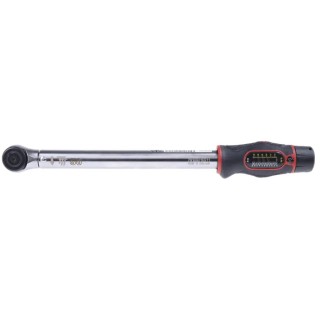 Norbar Torque Tools Click Torque Wrench, 10 to 50 Nm, 1/2 in Square Drive, Chrome Finish, Soft Feel Grip Handle 13842