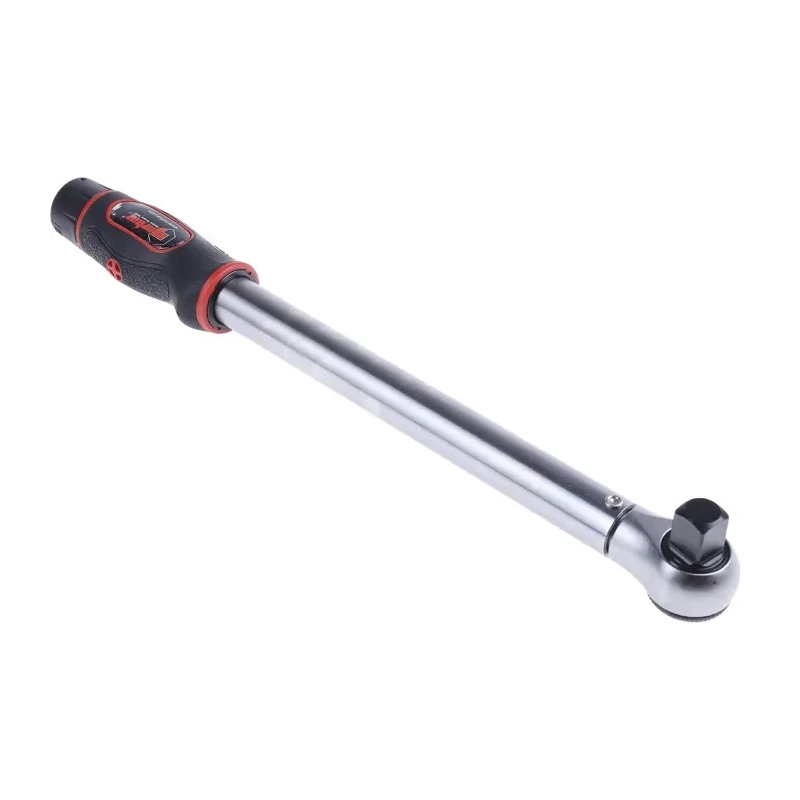 Norbar Torque Tools Click Torque Wrench, 10 to 50 Nm, 1/2 in Square Drive, Chrome Finish, Soft Feel Grip Handle 13842