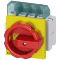 Siemens SENTRON Switch Disconnector 4-Pole, Enclosed, IP65, RK5 Fuse Size, 25A Current Rating 3LD2103-2EP53