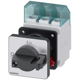 Siemens Switch Disconnector Enclosed 3-Pole 25A Fuse Current RK5 Mechanical Fuse Size Series 3LD 3LD2150-0TK11