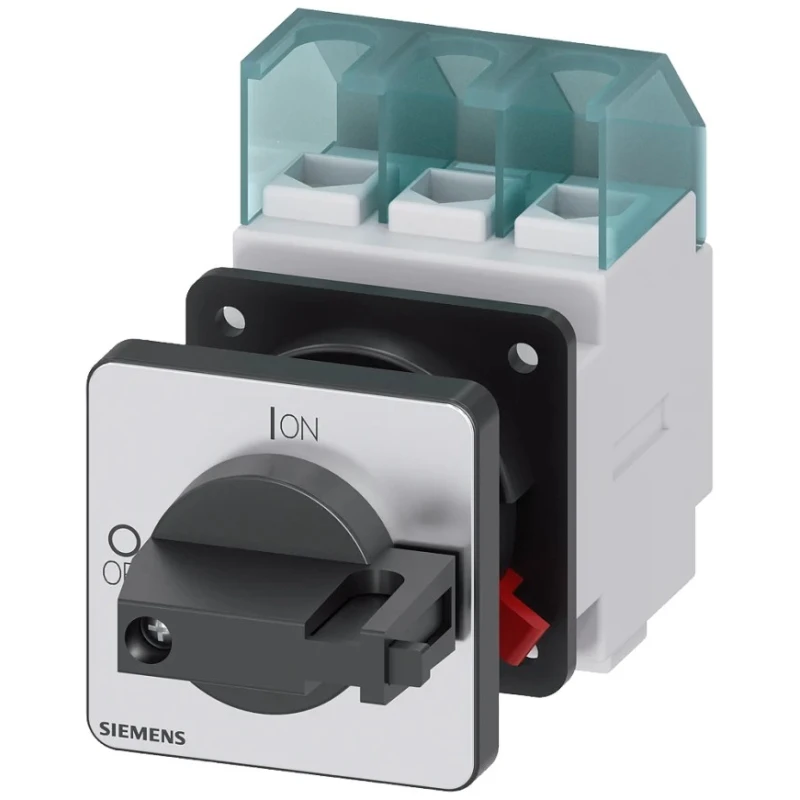 Siemens Switch Disconnector Enclosed 3-Pole 25A Fuse Current RK5 Mechanical Fuse Size Series 3LD 3LD2150-0TK11
