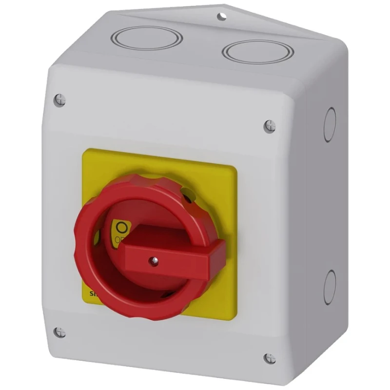 Siemens Switch Disconnector Enclosed 4-Pole IP65 SENTRON Series Model 3LD2565-2TC53-0AC4
