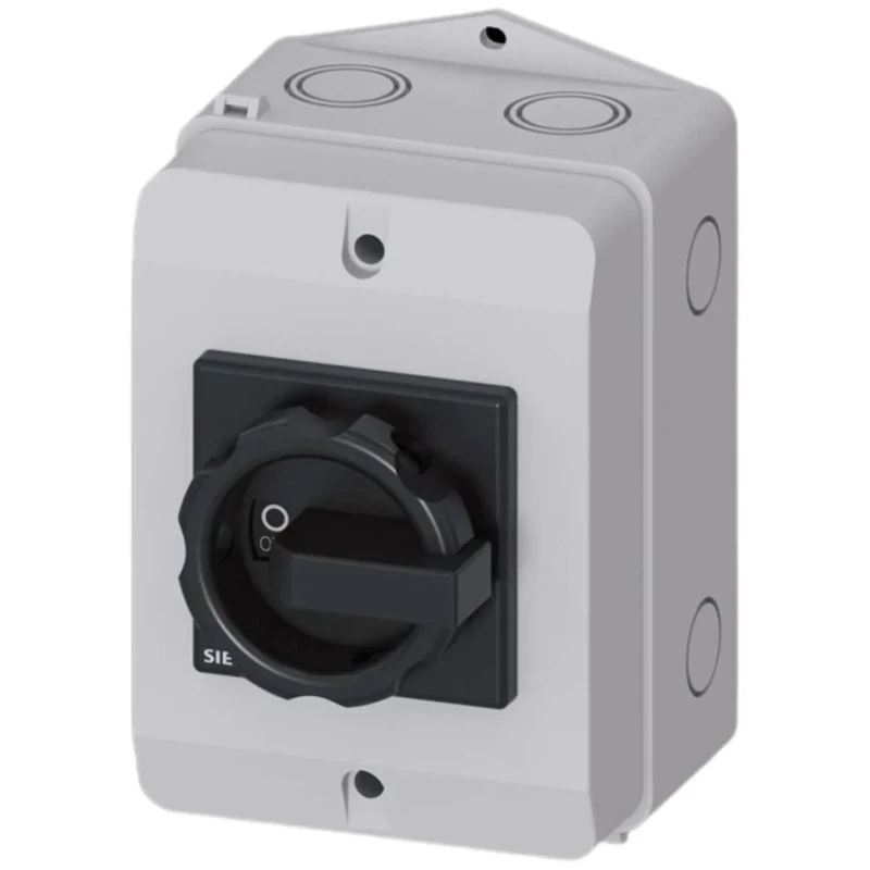 Siemens Switch Disconnector 3-Pole Enclosed Fuse Switch Disconnector 25A Series 3LD5 3LD2164-1TB51-0AB1