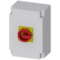 Siemens Switch Disconnector 6-Pole Enclosed SENTRON Series RK5 Fuse Size Model 3LD2566-4VD53