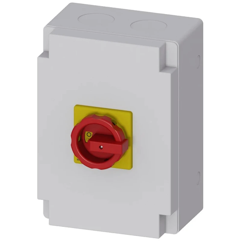 Siemens Switch Disconnector 6-Pole Enclosed SENTRON Series RK5 Fuse Size Model 3LD2566-4VD53