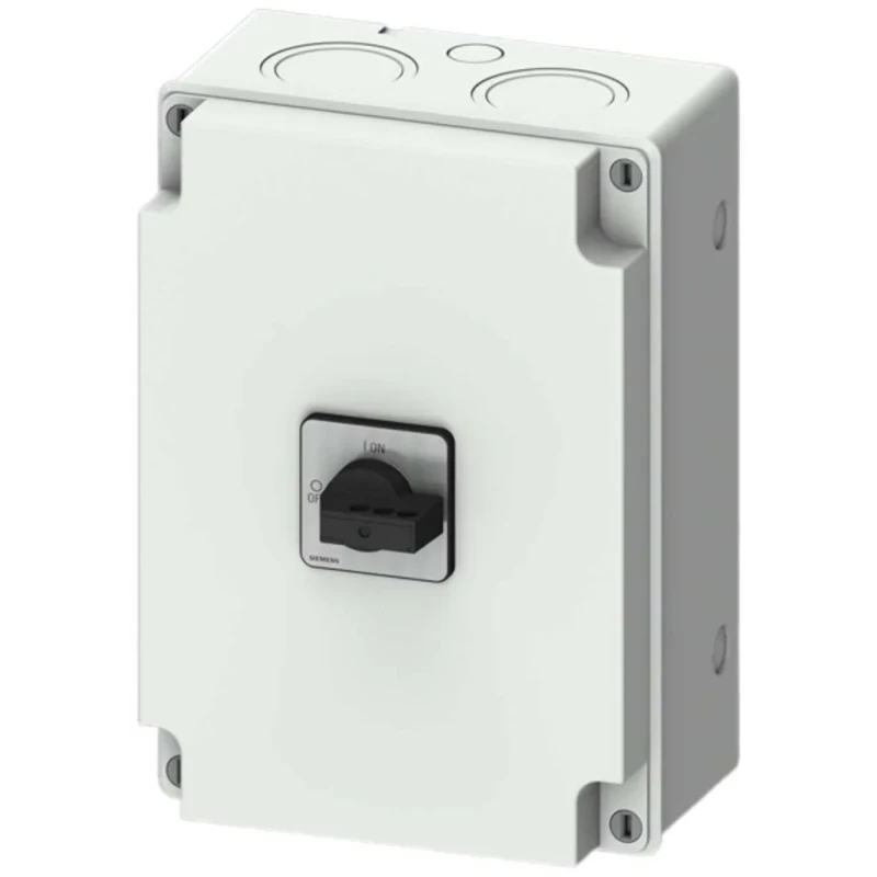 Siemens Switch Disconnector, 3-Pole, 100 A, Enclosed, Series 3LD, Mechanical Fuse Size RK5, RoHS Compliant 3LD2786-2GP21