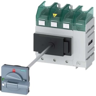Siemens SENTRON Switch Disconnector 4-Pole Enclosed 125 A Current Rating 3LD5610-0TL11