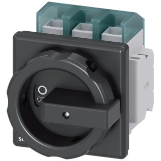 Siemens SENTRON Enclosed 3-Pole Switch Disconnector IP65 125A Mechanical Fuse Size RK5 3LD2804-1TP51