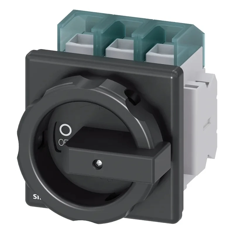 Siemens SENTRON Enclosed 3-Pole Switch Disconnector IP65 125A Mechanical Fuse Size RK5 3LD2804-1TP51
