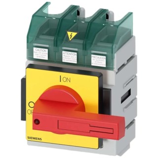Siemens Switch Disconnector 3-Pole Enclosed IP65 SENTRON Series Model 3LD5800-0TK13