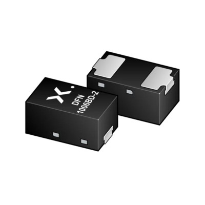 Nexperia 10 V 365 mW 5% Tolerance Surface Mount Zener Diode Single 2-Pin DFN1006BD-2 BZX8850S-C10YL