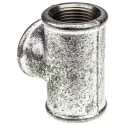 Georg Fischer Galvanised Malleable Iron Fitting Tee Female G 1 in to Female BSPP 1 in to Female BSPP 1 in 770130206