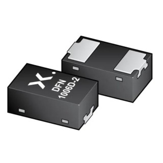 Nexperia Bi-Directional ESD Protection Diode, 2-Pin DFN1006BD-2, Max Reverse Voltage 24V, Max Peak Pulse PESD1ETH1G-LSYL