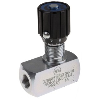 RS PRO In Line Mount Mounting Hydraulic Flow Control Valve, G Thread, 350 bar Pressure, 50L/min Flow Rate 243-5571