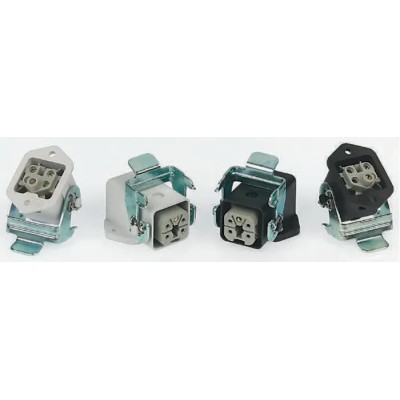 EPIC Heavy Duty Power Connector 4 Way 10A 250V H-A Series 10422200+10432000