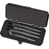 Wiha 130mm Chrome Nickel Steel Flat ESD Safe Tweezer 32349