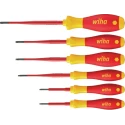 Wiha Insulated Torx Screwdriver Set 6-Piece with Tip Sizes T8 to T25, RoHS Compliant, Germany 36558