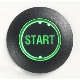 APEM FD Series Illuminated Push Button Switch, Panel Mount, SPST Contact, Green and Red LED, IP67 Rated FDAP1D1282F1E